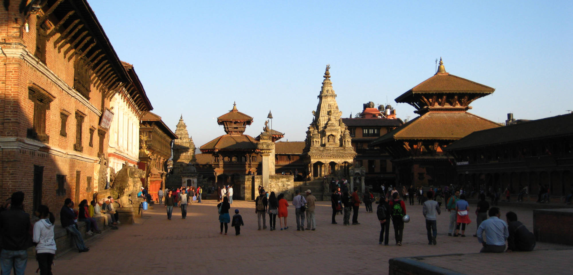 De indrukwekkende historische stad Bhaktapur.