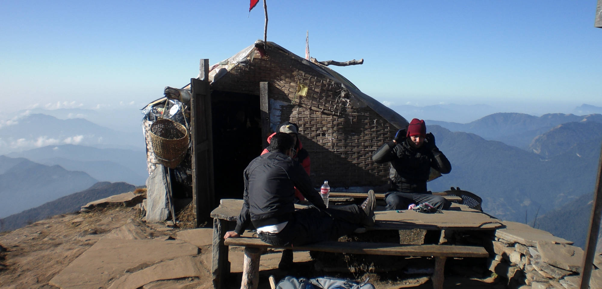 Mardi Himal Viewpoint op 4260 meter hoogte!