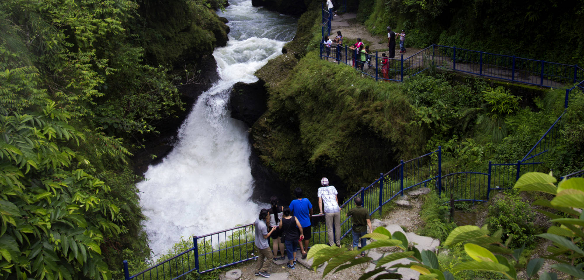 De indrukwekkende Devil's Waterval ...