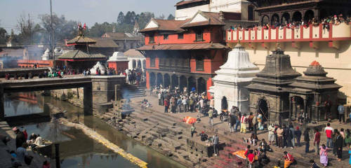 Kathmandu - Pashupatinath Tempel